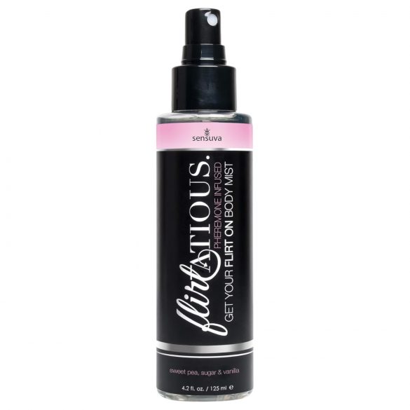 Sensuva Flirtatious - Pheromon Körperspray - Vanille-Süßerbse (125ml) 