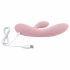 FEELZTOYS Lea - aufladbarer, wasserdichter Vibrator mit zwei Motoren (pink) 