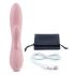 FEELZTOYS Lea - aufladbarer, wasserdichter Vibrator mit zwei Motoren (pink) 