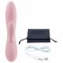 FEELZTOYS Lea - aufladbarer, wasserdichter Vibrator mit zwei Motoren (pink) 