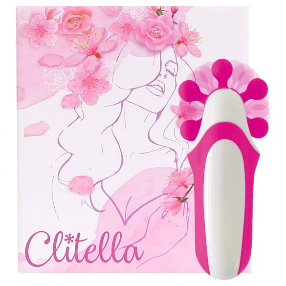 FEELZTOYS Clitella - wiederaufladbarer, drehbarer Oral-Vibrator (pink) 