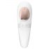 Satisfyer Pro 4 Couples - Wiederaufladbarer Paarvibrator mit Luftwellen (Weiß)