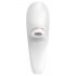 Satisfyer Pro 4 Couples - Wiederaufladbarer Paarvibrator mit Luftwellen (Weiß)