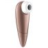 Satisfyer 1 Number One - wasserdichter Druckwellenvibrator für die Klitoris (braun)