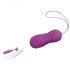 FEELZTOYS Foxy - akkubetriebenes, funkgesteuertes, wasserdichtes Vibrations-Ei (lila) 