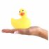 My Duckie Classic 2.0 - verspielter Enten-wasserdichter Klitorisvibrator (gelb) 