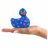 Mein Duckie Romance 2.0 - wasserdichter Klitoris-Vibrator (blau-pink) 