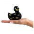 Mein Duckie Romance 2.0 - Ente wasserdichte Klitorisvibrator (schwarz-gold) 