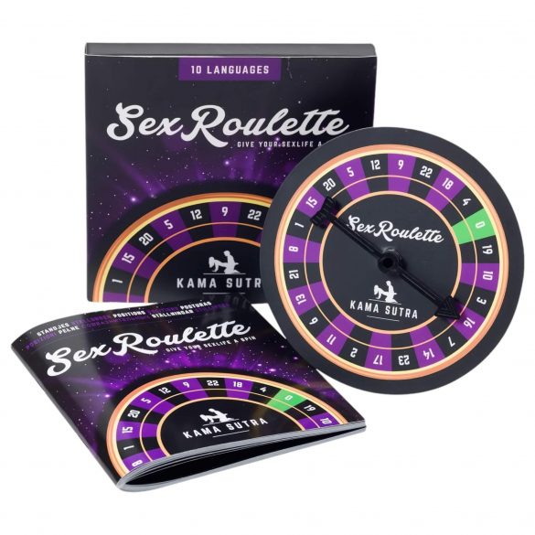 Sex Roulette Kama Sutra - Erotik Brettspiel (in 10 Sprachen) 