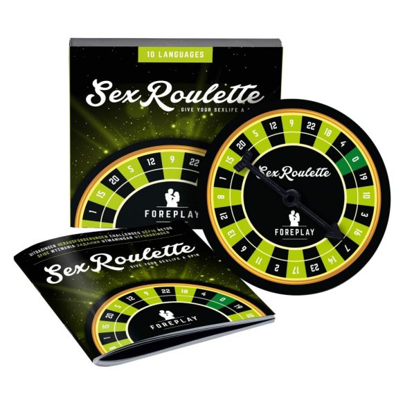 Sex Roulette Vorspiel - Sex-Brettspiel (in 10 Sprachen) 