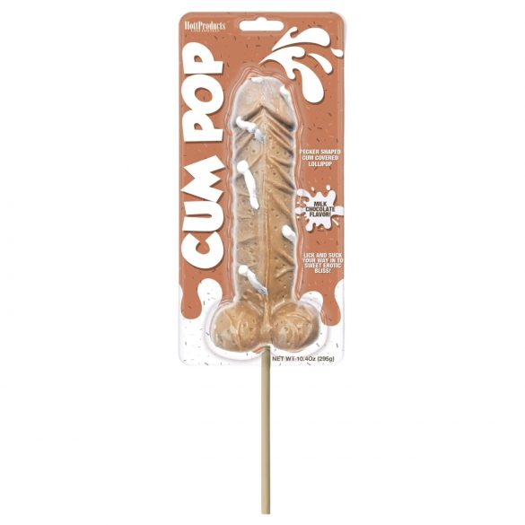 Cum Cock Pop - Riesige Penis-Lutscher (295g) - Milchschokolade