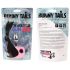 FEELZTOYS Bunny Tails - Metall Analplug mit Hasenschwanz (silber-pink)