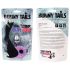 FEELZTOYS Bunny Tails - Metall Anal Plug mit Hasenschwanz (Silber-Lila)