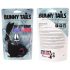 FEELZTOYS Bunny Tails - Metall Analplug mit Kaninchenschwanz (silber-schwarz)