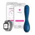 OHMIBOD Bluemotion Nex 2 - intelligenter, akkubetriebener G-Punkt-Vibrator (blau) 