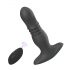 Aixiasia Roy - wiederaufladbarer, drahtloser Stoß-Analdildo (schwarz)