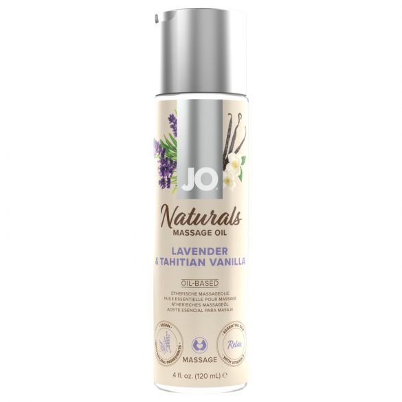 System JO - Massageöl - Lavendel-Vanille (120 ml)