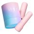 Vush Pop Gloss - Akku, wasserfester Mini-Vibrator (pink) 